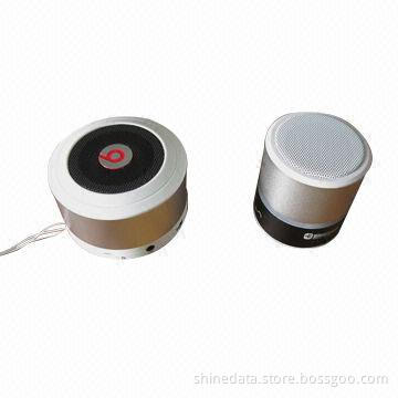 Mini Bluetooth Speaker, USB 5V Charging Voltage, 600mAh Lithium Battery Capacity